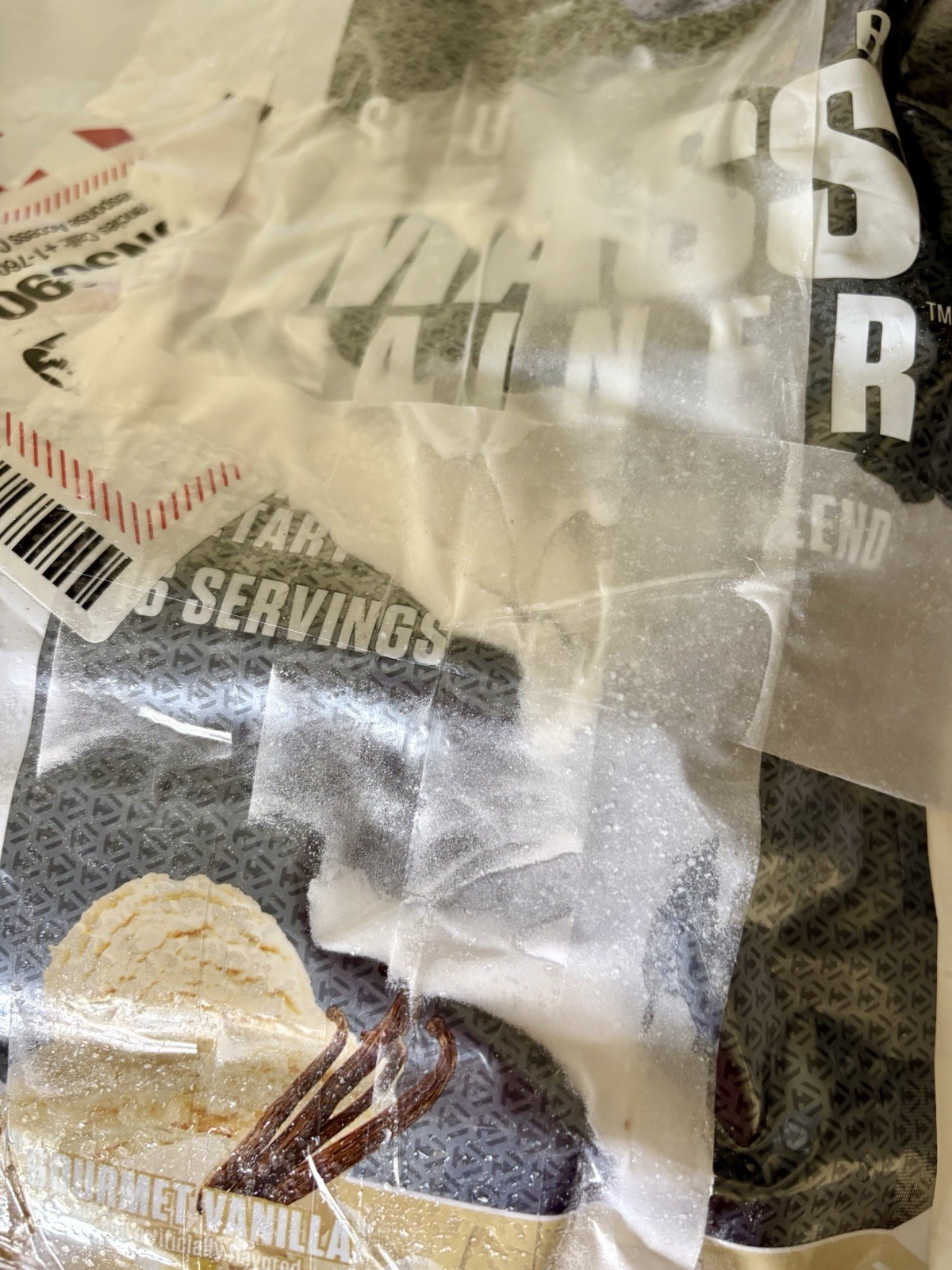 Dymatize Super Mass Gainer Protein Powder Gourmet Vanilla Creatine 12lb Bag