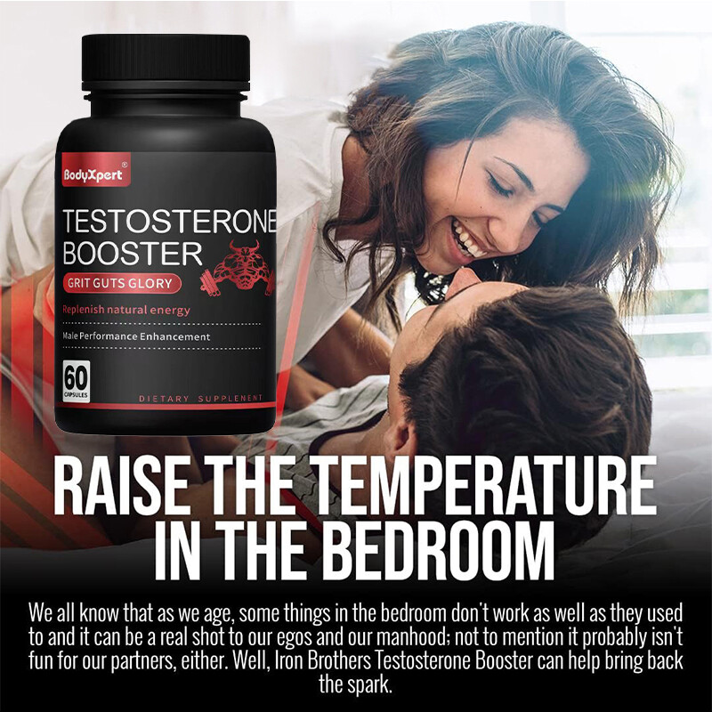 Testosterone Booster for Men, Male Enhancement Pills, Energy Strength Stamina 60