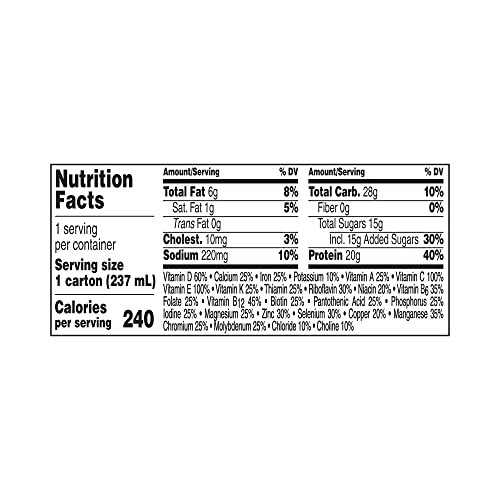 BOOST High Protein Balanced Nutritional Drink, Rich Chocolate, 8 Ounce Bottle…