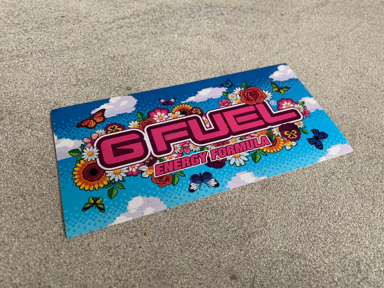 GFUEL collectors box “Yuzu Slash” Pewdiepie G Fuel BOX ONLY + Sticker Pewds