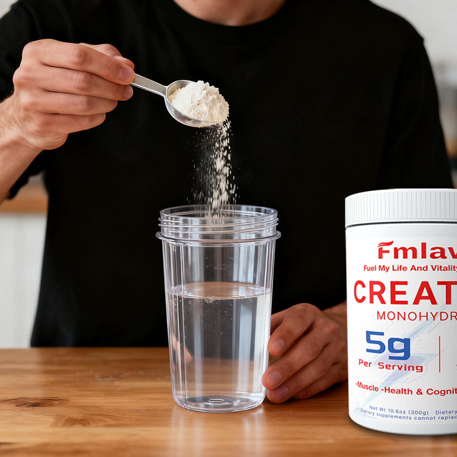 Creatine Monohydrate 60 Servings Micronized Powder 10.6oz Unflavored Muscle Gain