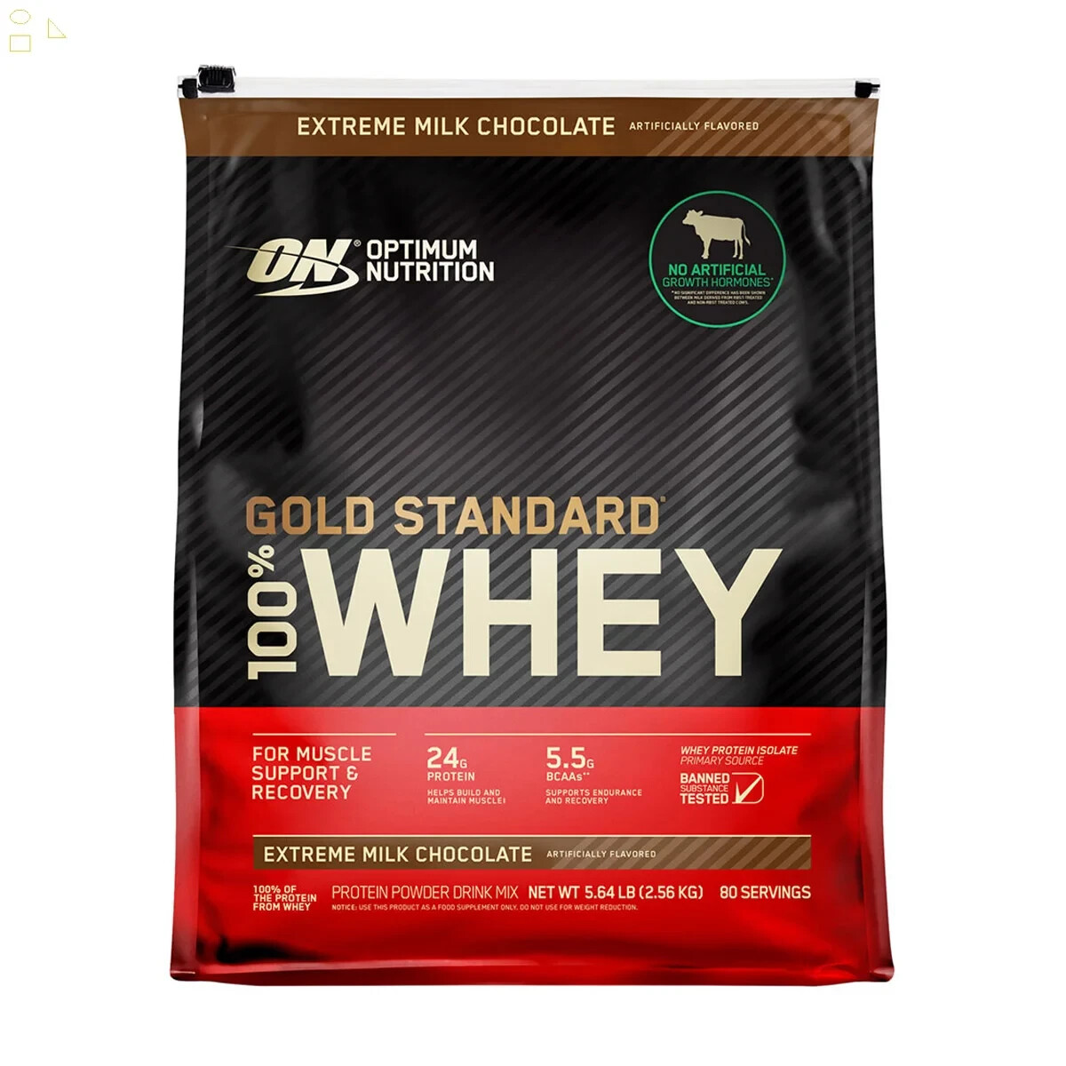 Optimum Nutrition Gold Standard Whey Protein 5.64 lbs. – Extreme Milk Chocolate
