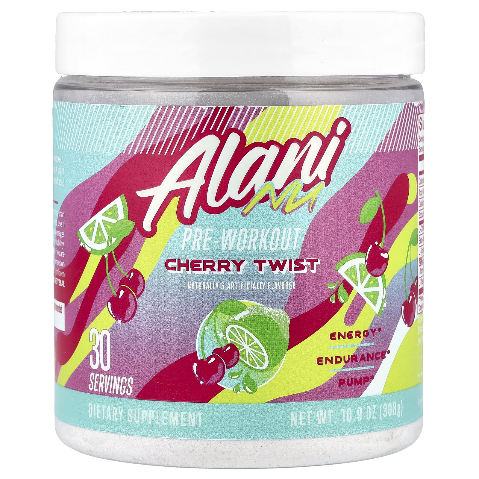 Pre-Workout, Cherry Twist, 10.9 Oz (308 G)
