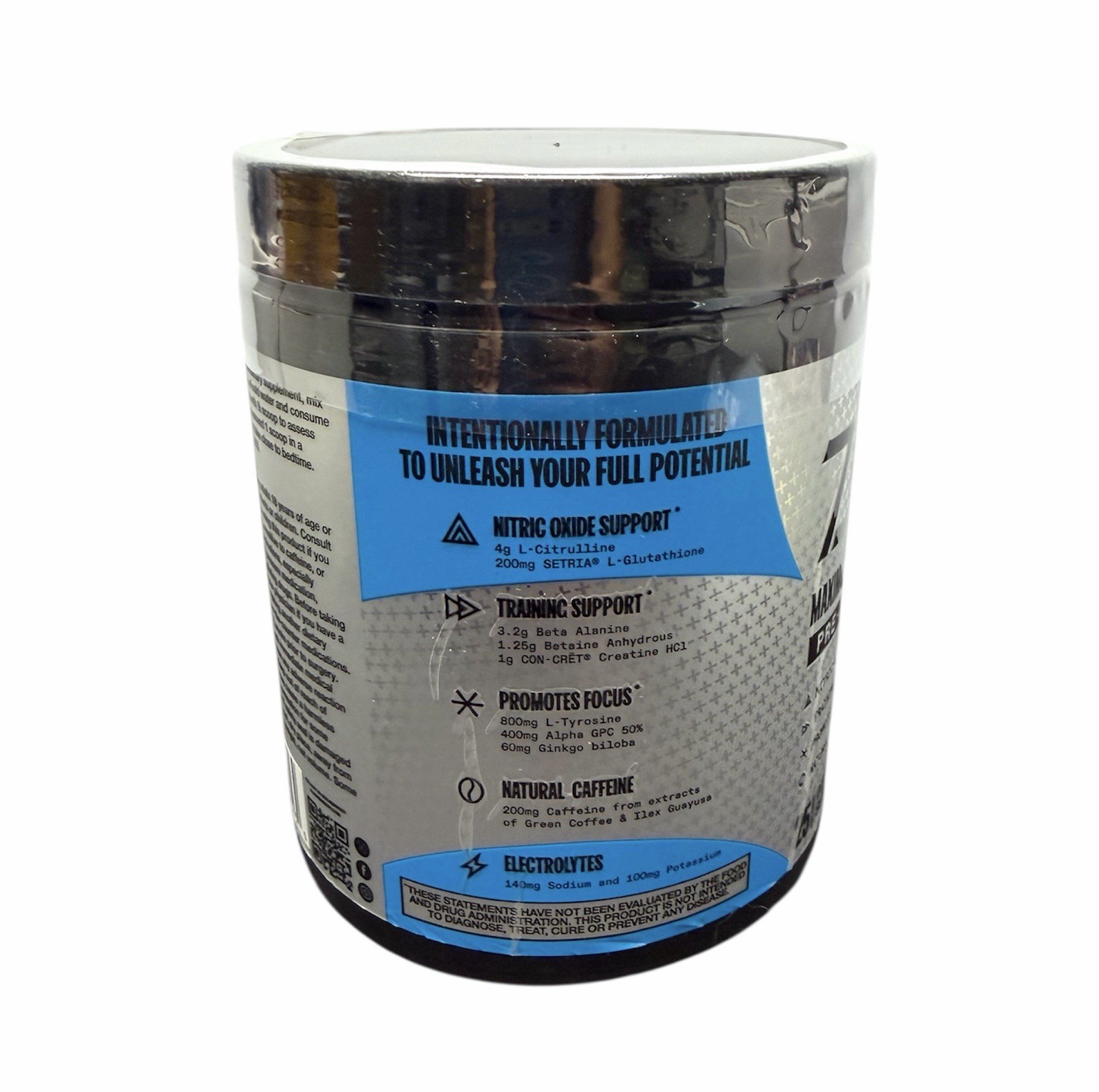 2CT VARIETY PACK: ZOA+ Zero Sugar PRE-WORKOUT Powder NSF-CERTIFIED SPORT 13oz