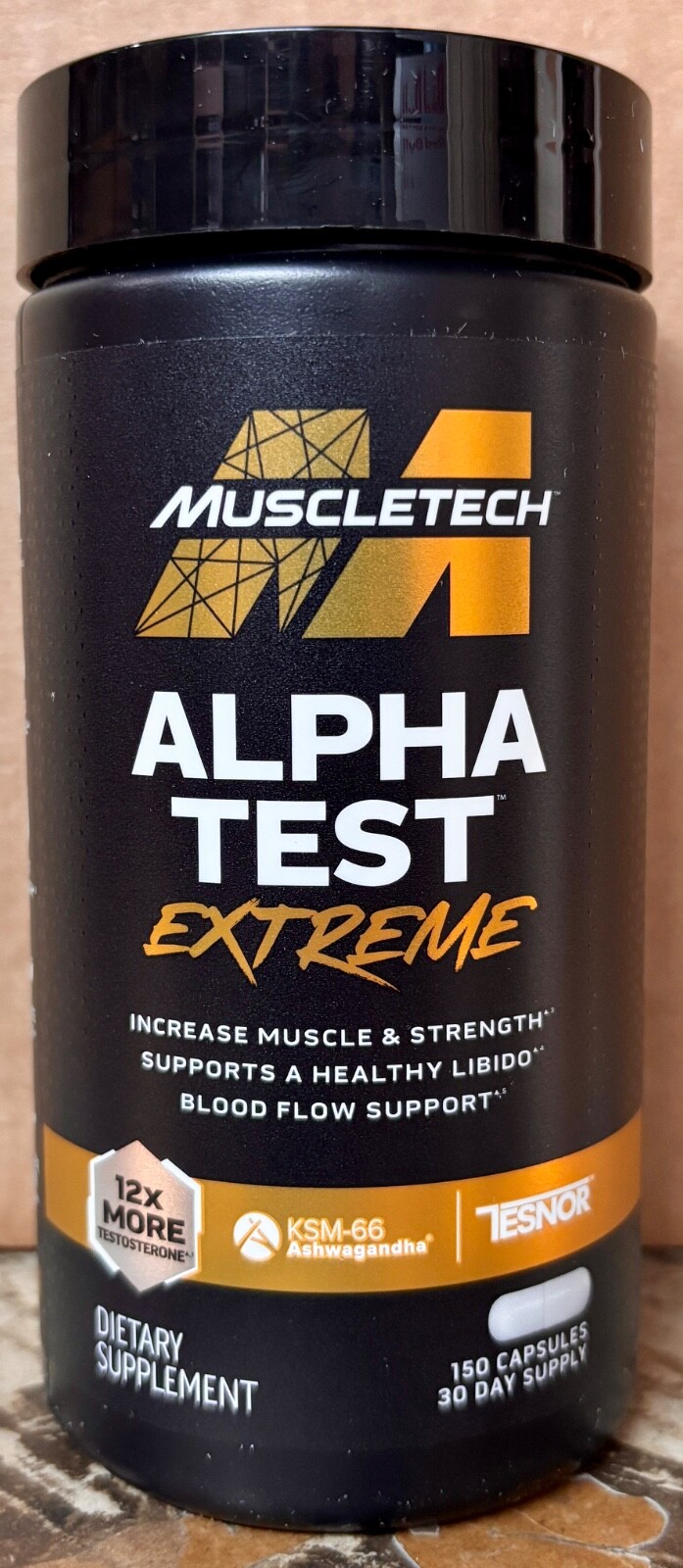 MUSCLETECH ALPHA TEST EXTREME | 150 CT | EXP 08/27