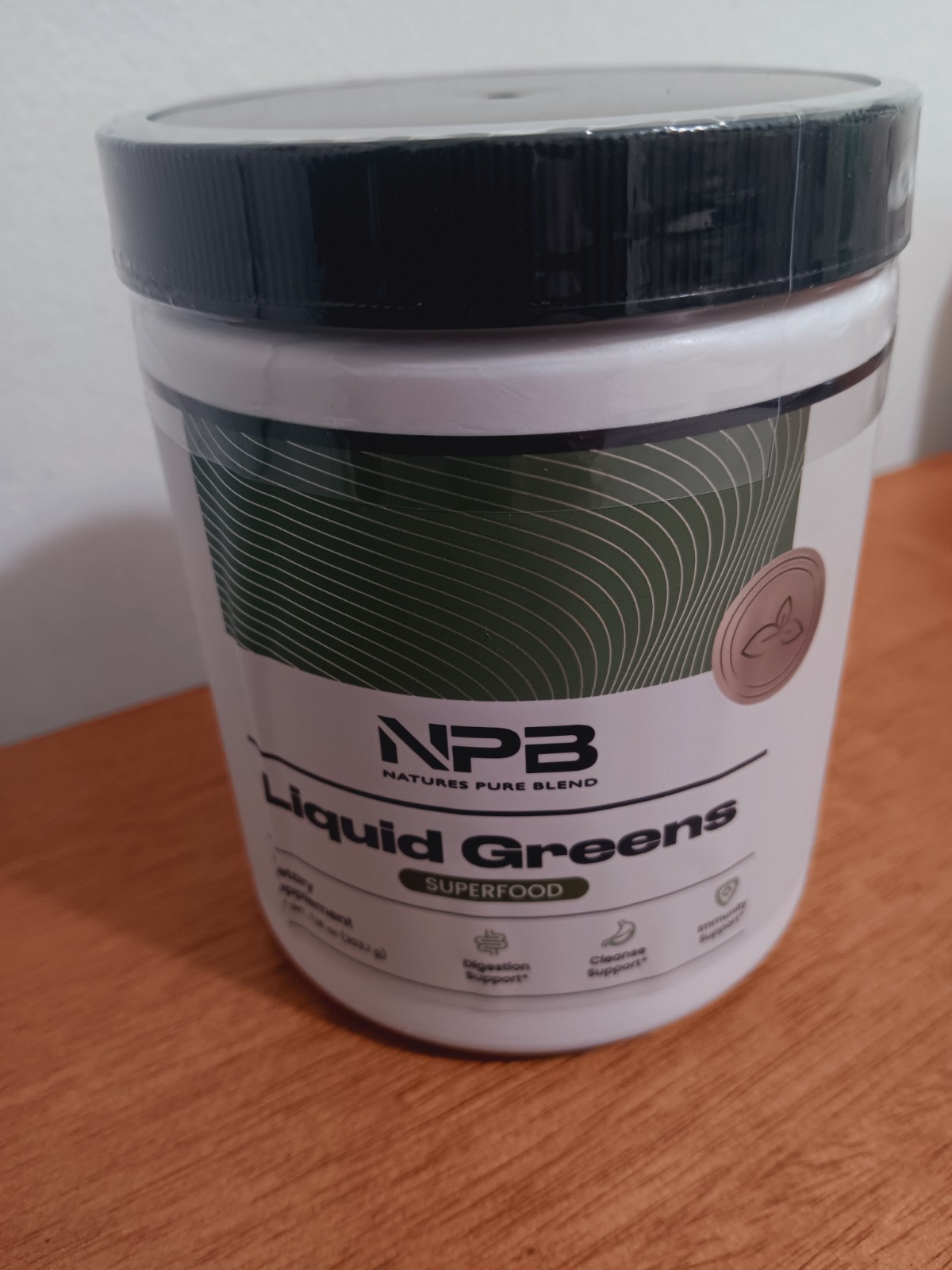 Nature’s Pure Blend Liquid Greens Seperfood Dietary Supplement New Wt.7.16 Oz