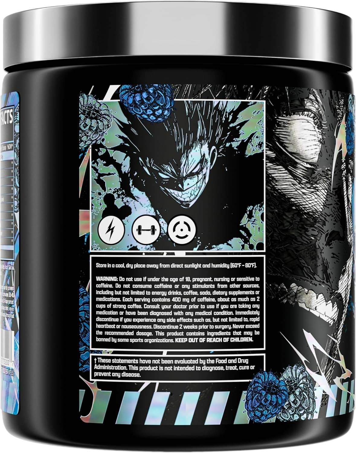 Outrage Ultra HIGH STIM Pre-Workout Powder for Men | 400mg Caffeine, L-Citrul