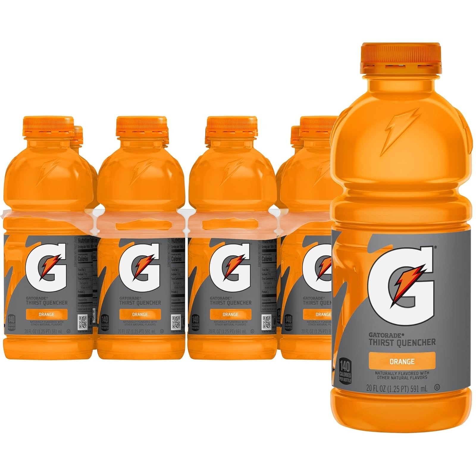 Gatorade Thirst Quencher Lemon Lime 20 Fl Oz (Pack of 8) Electrolyte Drink