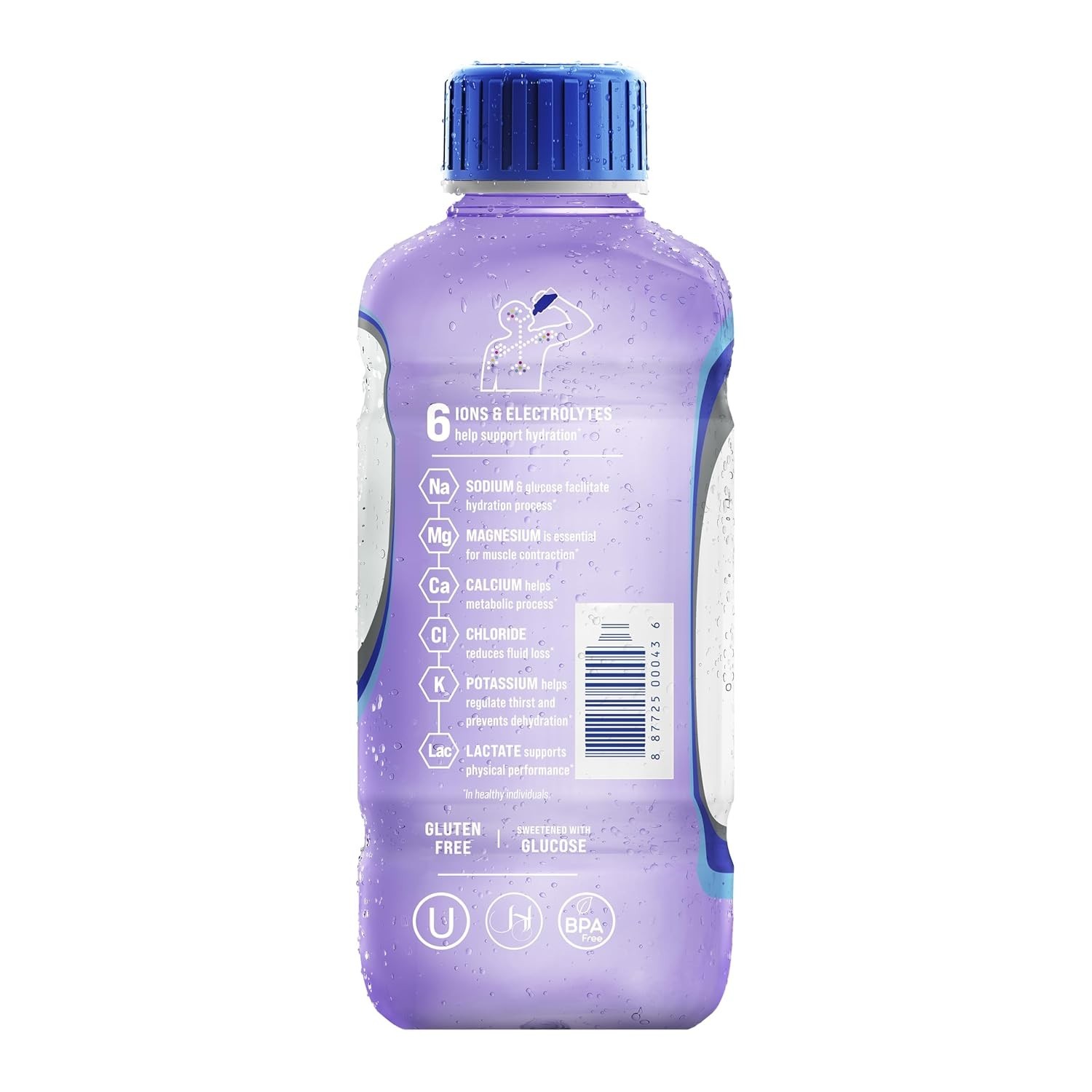 Electrolit, Electrolyte Beverage, Berry Bliss, 21 Fl Oz bottle (Pack of 12)
