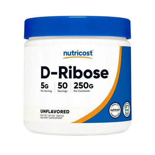 D-Ribose Unflavoured 250 Grams by Nutricost