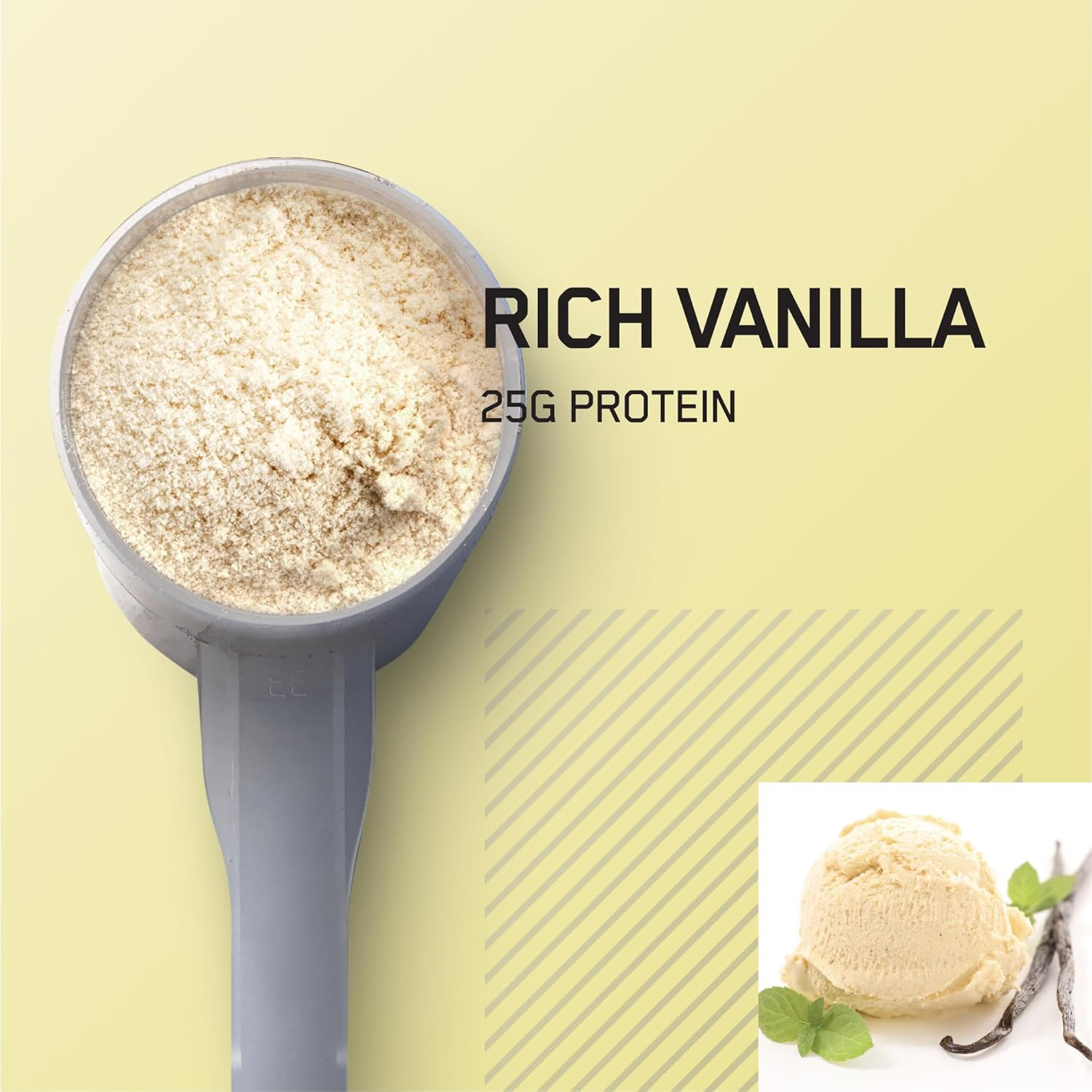 Gold Standard 100% Isolate, Protein Powder, Rich Vanilla, 2.91 Pounds, 44 Servin