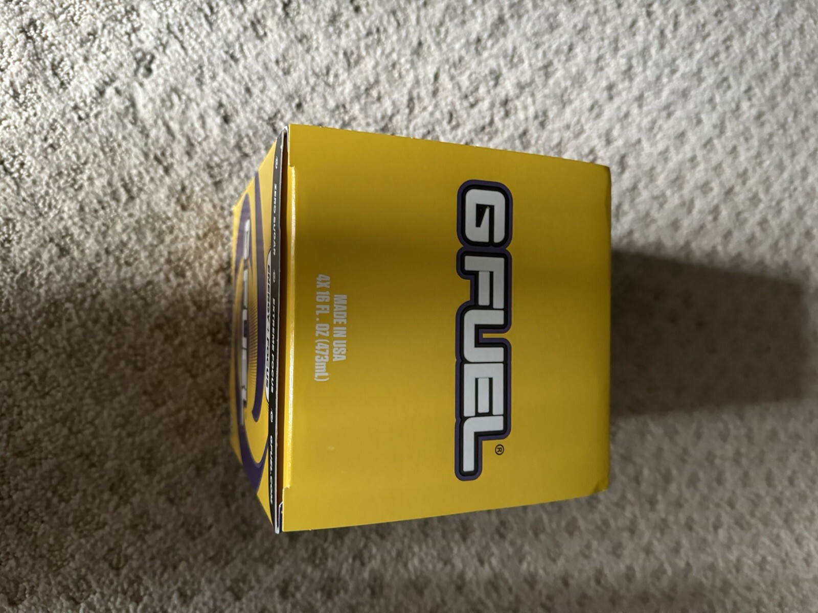Glitch Mix – GFUEL Can -NEW -G Fuel-Spider Man – Marvel – Unopened – 2023 Pack 4