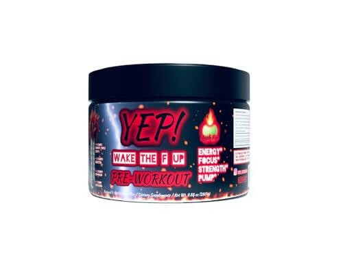 YEP Wake The Faith Up Advanced Pre-Workout – Apple Fire – 40 Servings (New an…