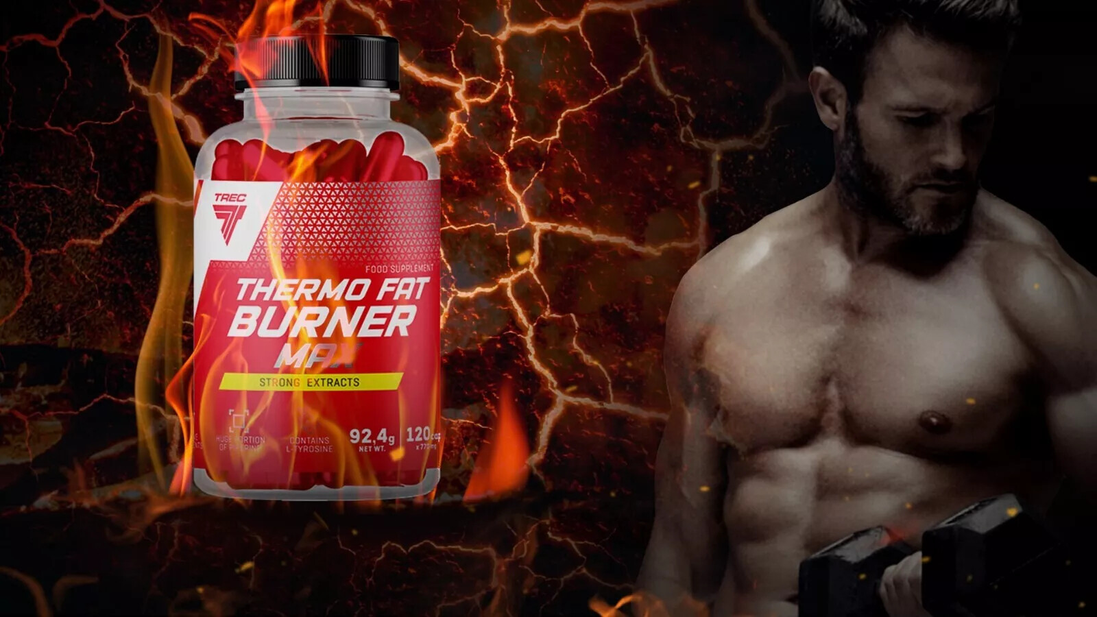 Trec Nutrition THERMO FAT BURNER -Thermogenic Fat Reduction Weight Loss Slimming