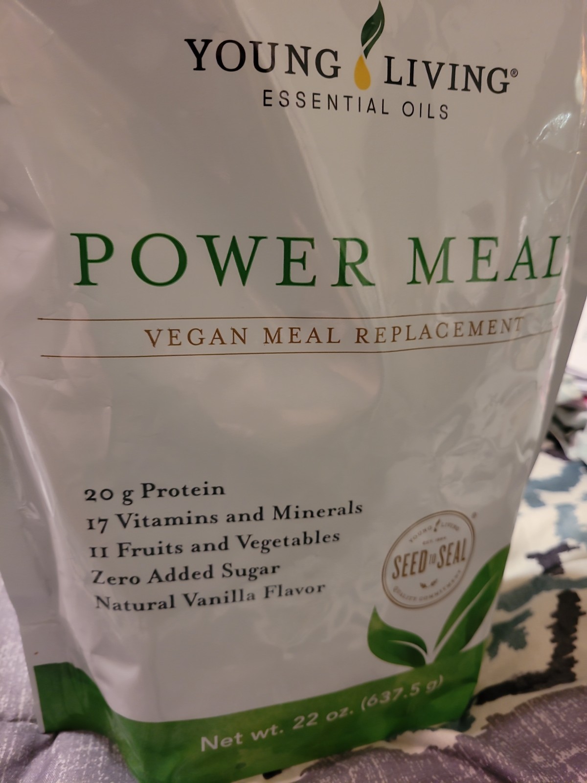 Young Living Essential Oils Power Meal Vegan Meal Replacement