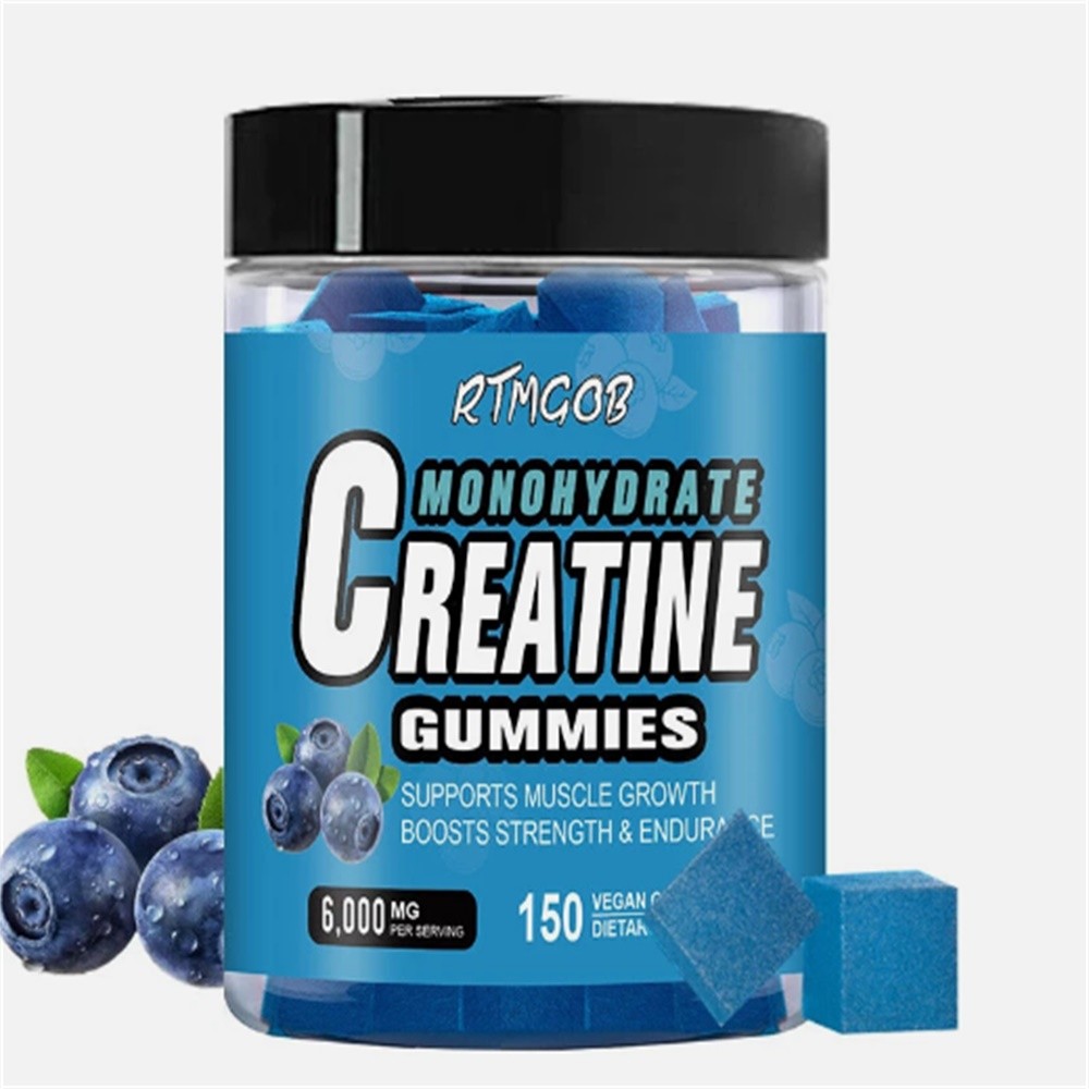 150x Counts Creatine Monohydrate Gummies – Increase Strength and Build Muscle