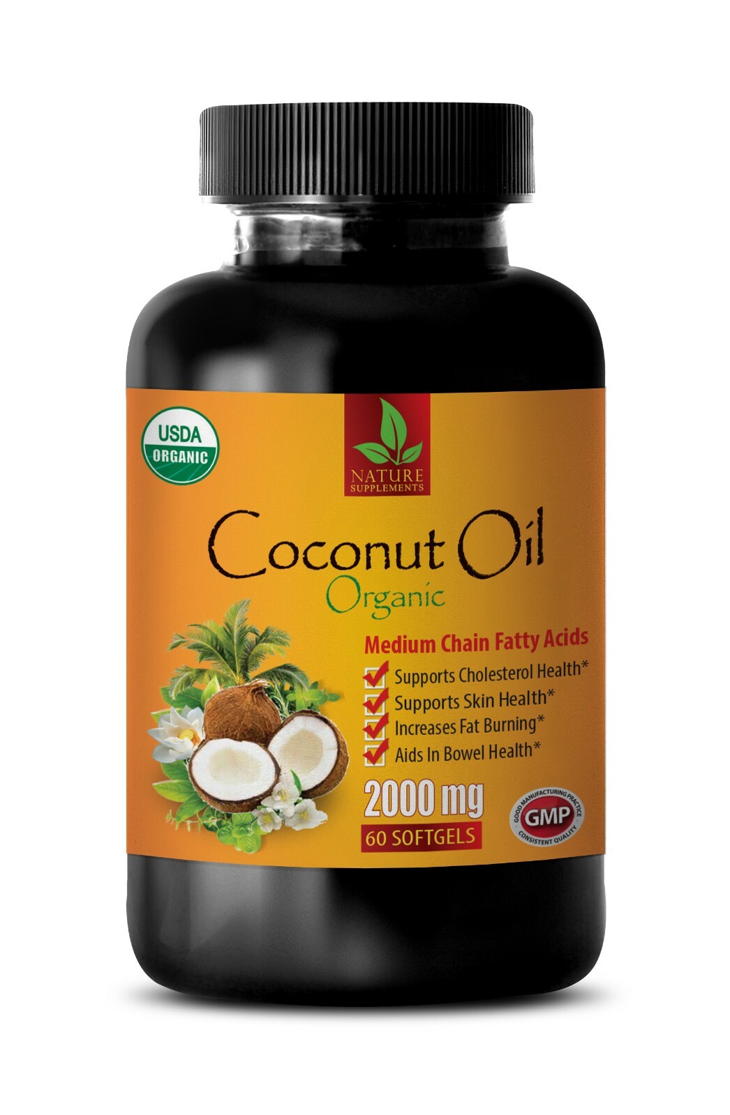 12 hour energy booster – ORGANIC COCONUT OIL – coconut oil vitamin 1B