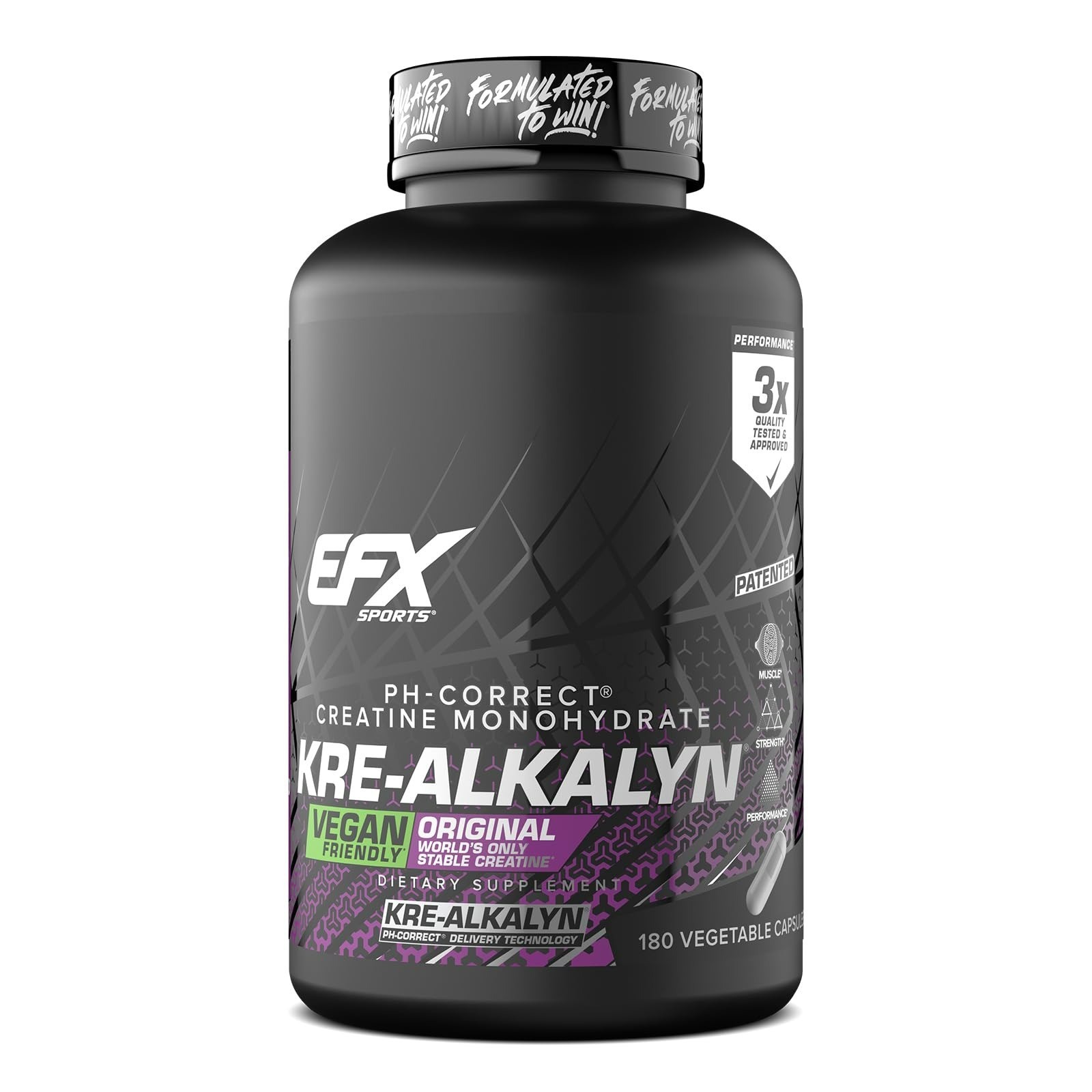 Kre-Alkalyn EFX Creatine Monohydrate Capsules | Muscle Growth & Performance
