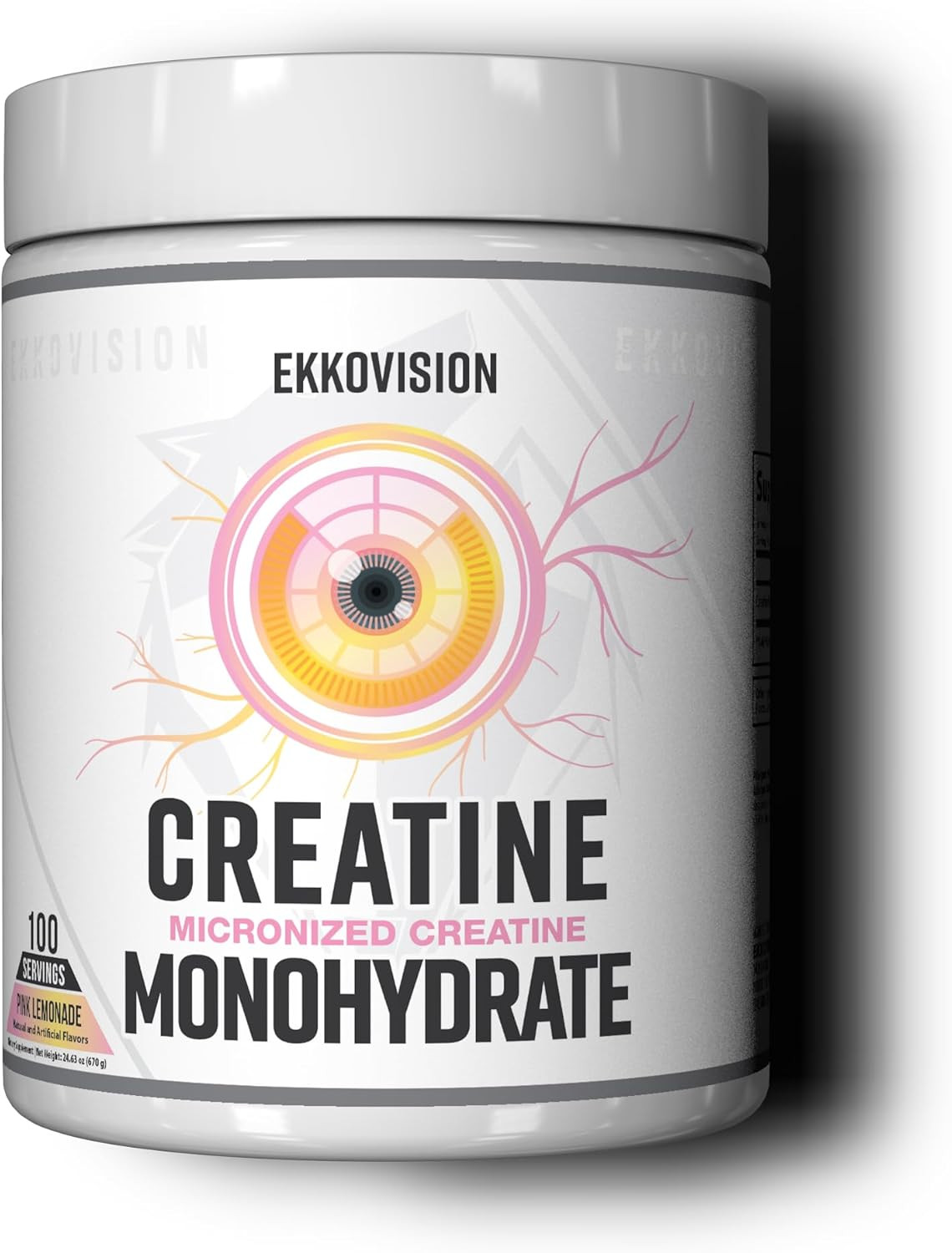 Micronized Creatine Monohydrate Powder, Unflavored, 100 Servings
