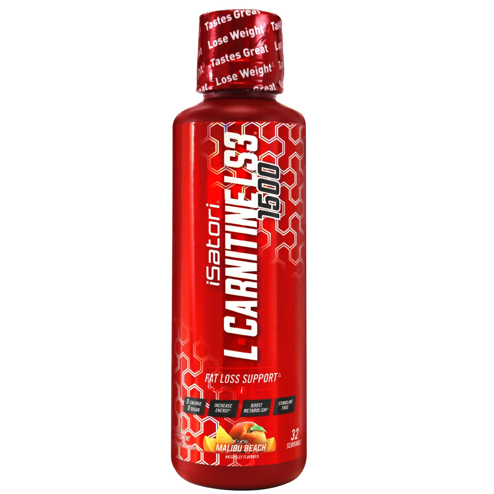 L-CARNITINE LS3 1500 Fat Loss – Metabolism – Malibu Beach 1500mg (32 Servings)
