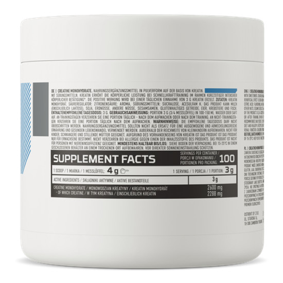 OstroVit Creatine Monohydrate 2 x 300g natural flavor