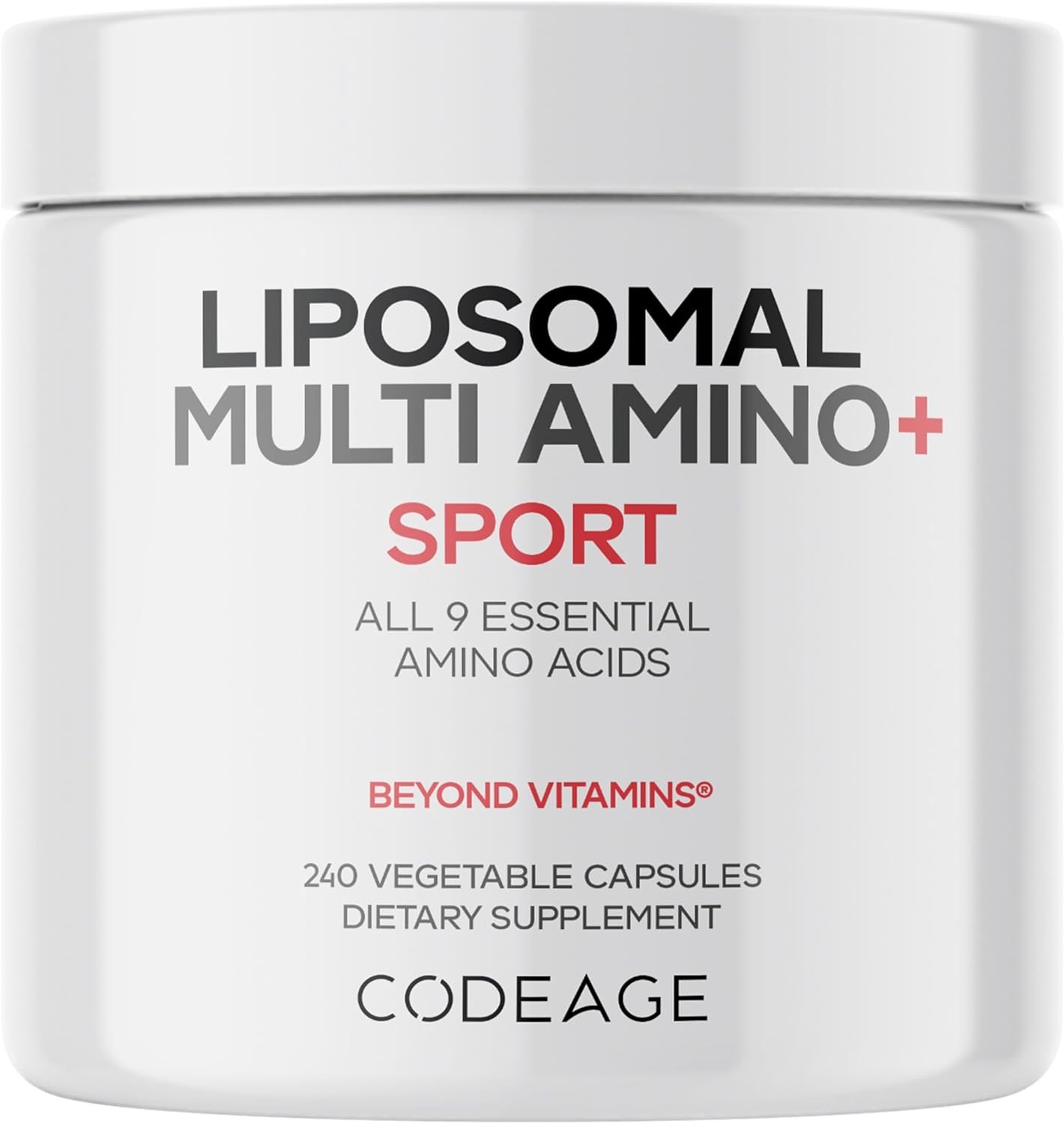 Codeage Multi Amino+ BCAA & EAA Supplement, All 9 Essential Amino Acids,…