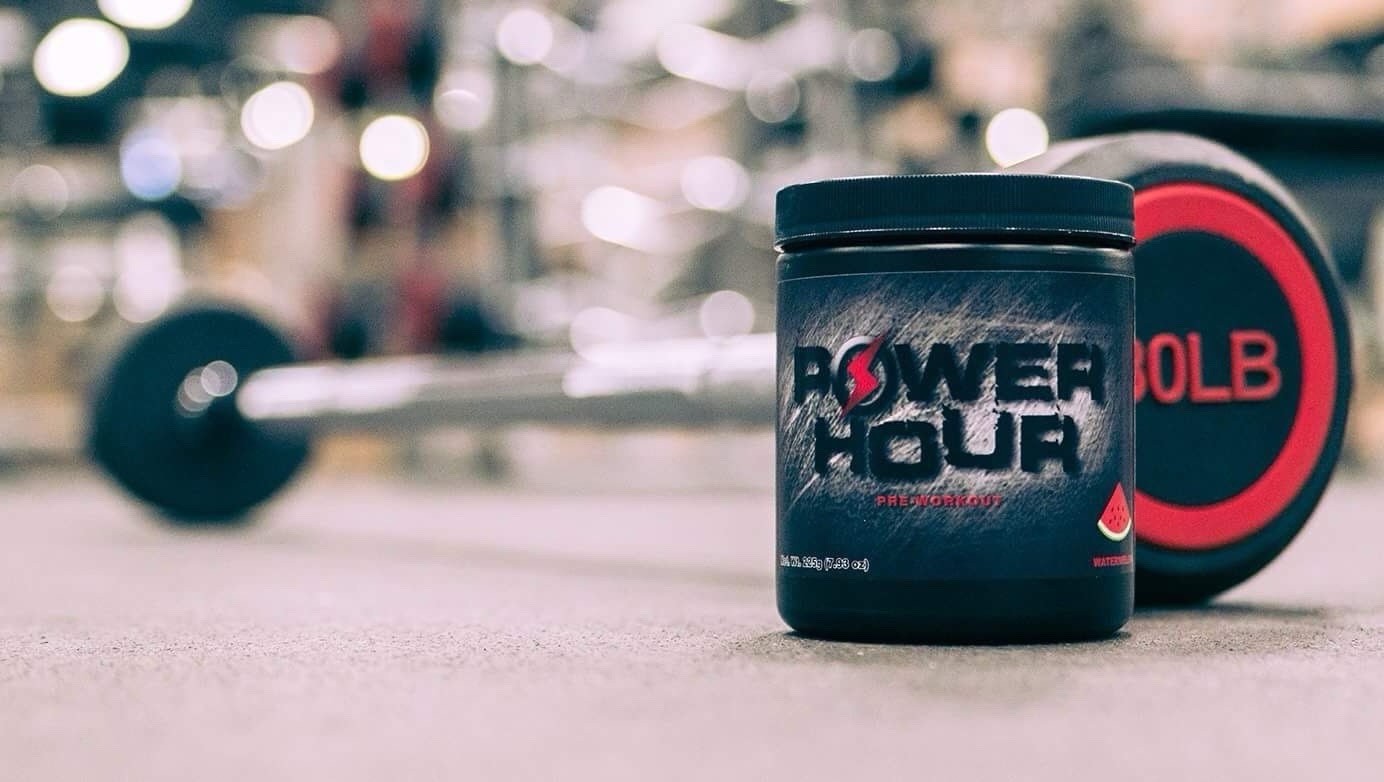 Power Hour Pre Workout Fruit Punch | Energy, Focus, Endurance, Pump |30 Servings