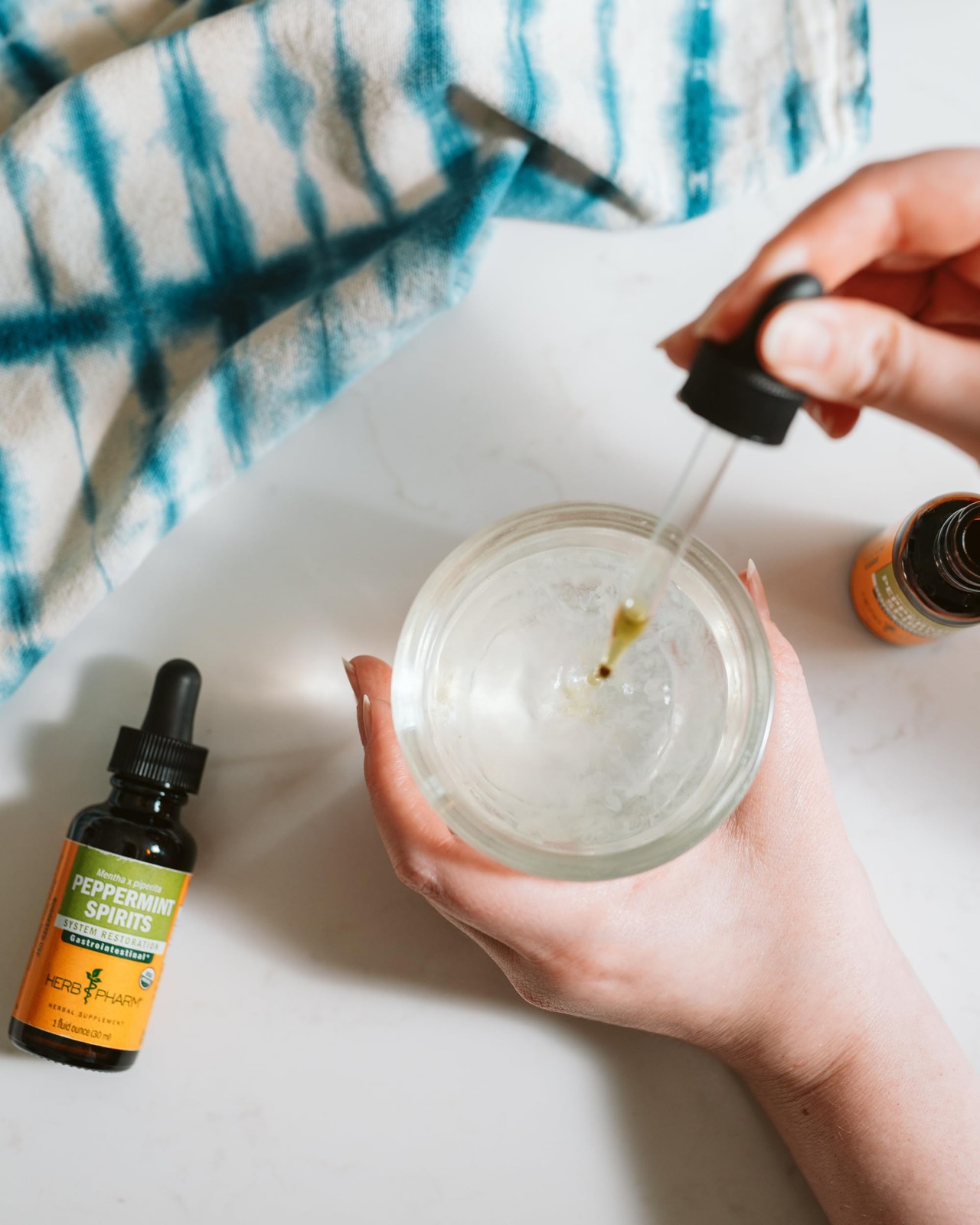 Herb Pharm Certified Organic Peppermint Spirits Liquid Extract Digestive Support