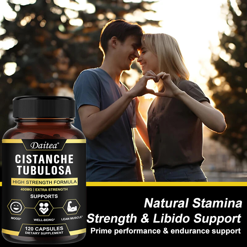 Cistanche Deserticola Capsules – Daily Health Supplement – Mood, Muscle Support