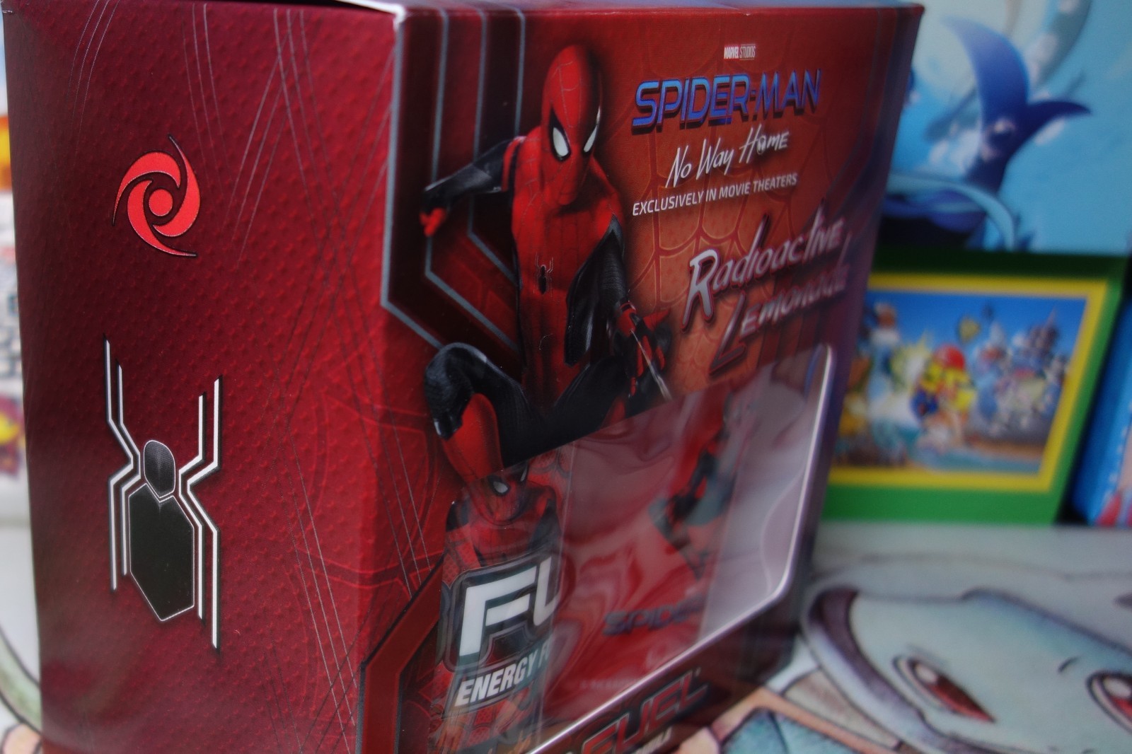 Spiderman No Way Home Hybrid Suit G fuel Collector’s Box Brand New On Hand!