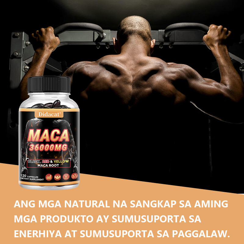 Maca + Ginseng Highest Potency Available Supports Desire Stamina – 30 To 120Caps