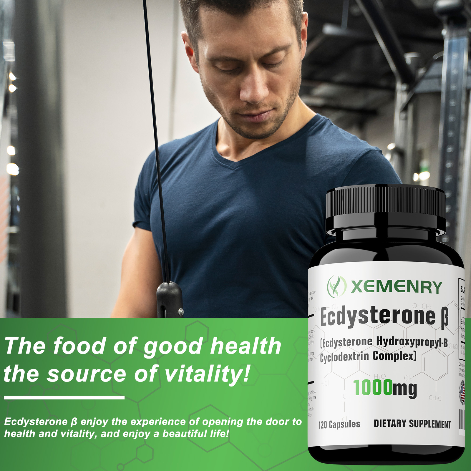 Ecdysterone – for Strength & Muscle Growth, Improve Athletic Performance