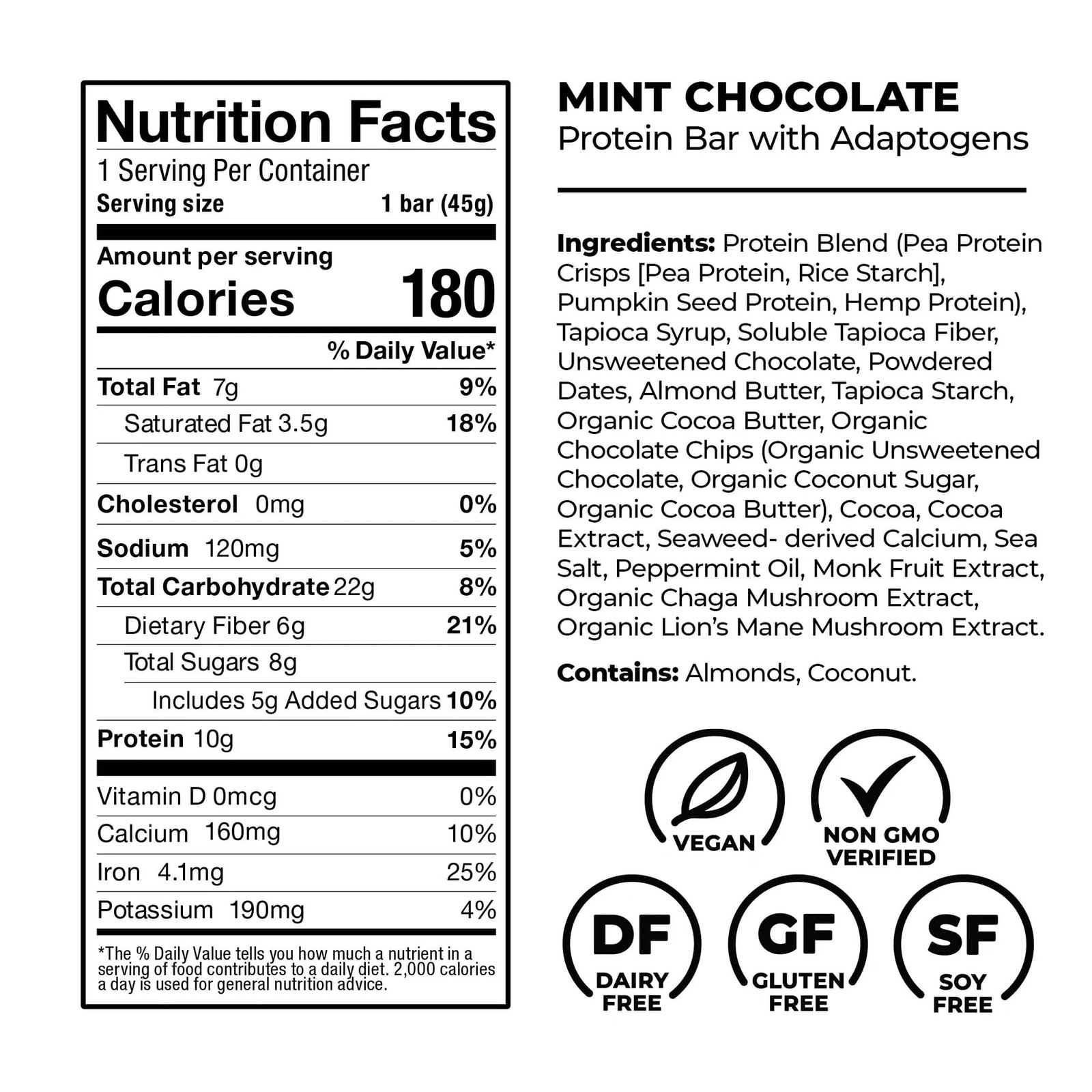 Laird Superfood Functional 1 Count (Pack of 10), 5 Flavor Variety Pack