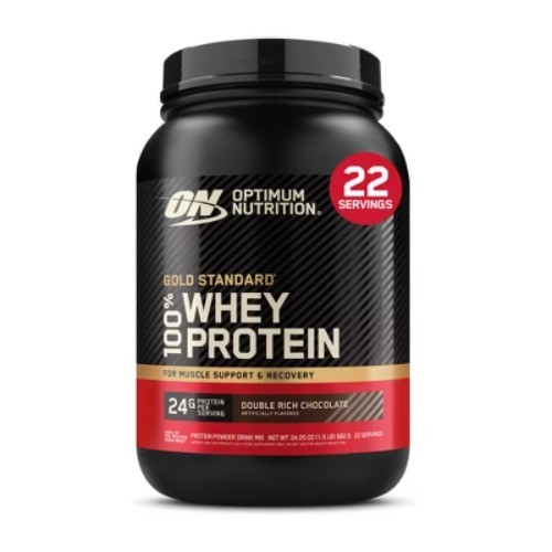Optimum Nutrition Gold Standard 100% Whey Protein Powder – Double Rich Chocolate