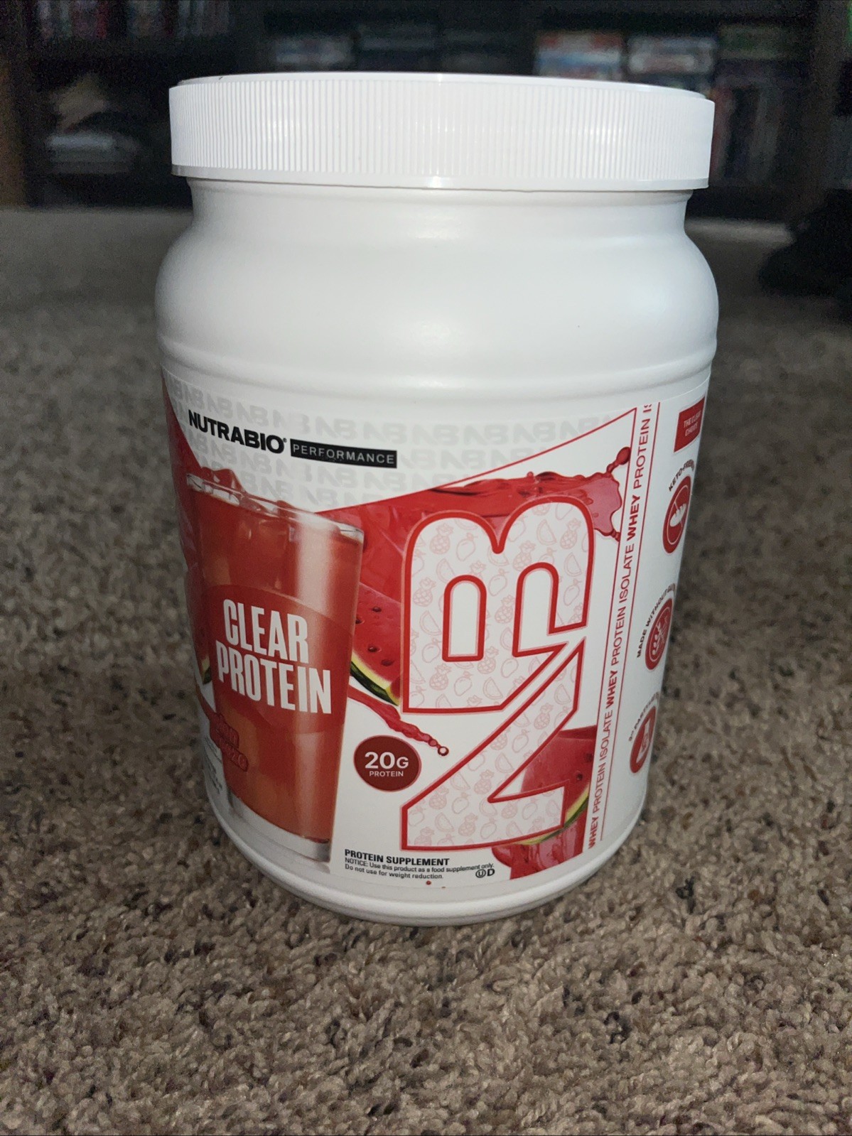 Performance, Clear Protein, Watermelon Breeze, 1.1 lb (494 g)
