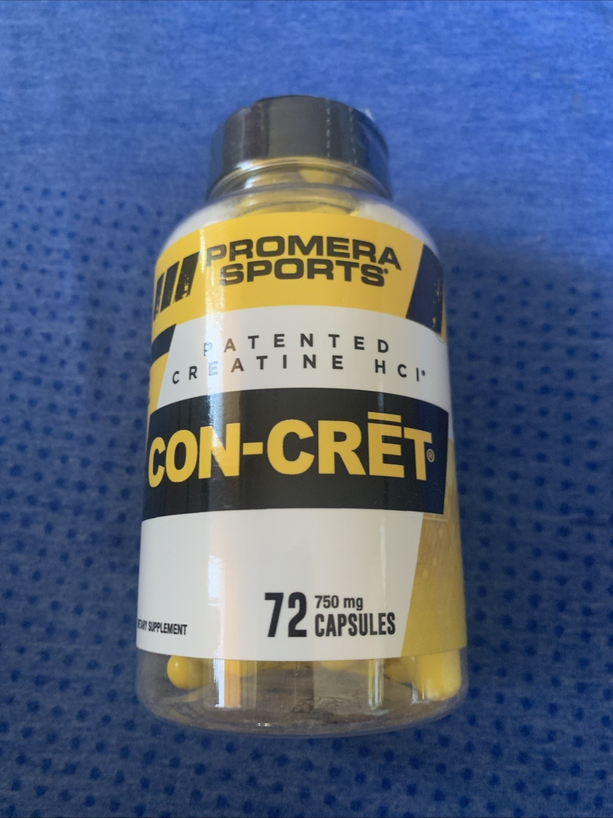 ProMera Sports CON-CRET 750mg Creatine 72 Capsule ,Sealed