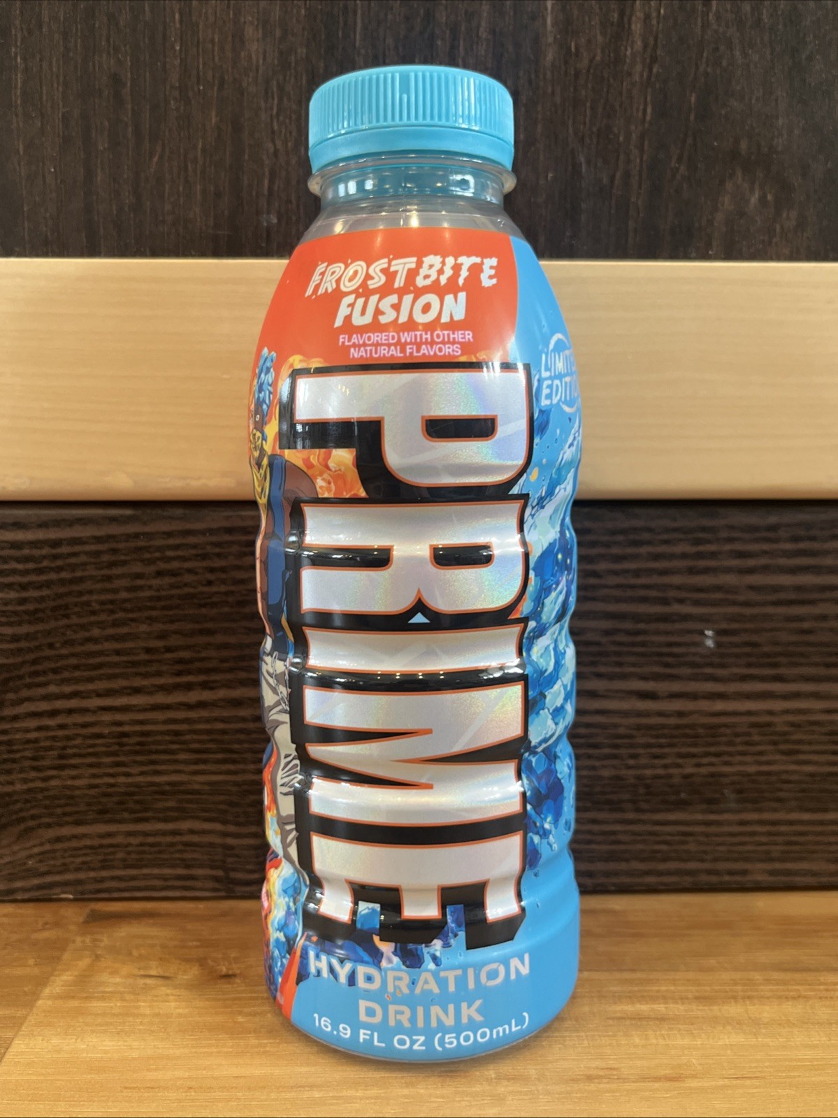 LIMITED EDITION FROSTBITE FUSION KYRO & LUKEN CHARACTER PRIME HYDRATION BOTTLE