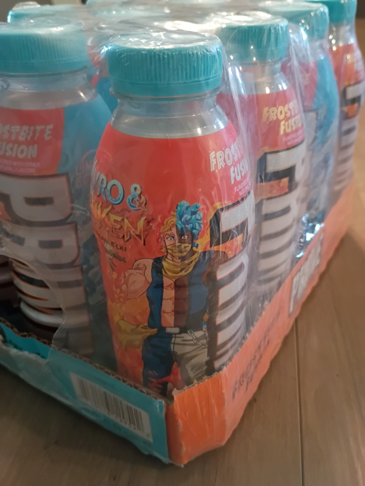 12 Pack NEW LIMITED Edition FROSTBITE FUSION PRIME HYDRATION DRINK KYRO & LUKEN