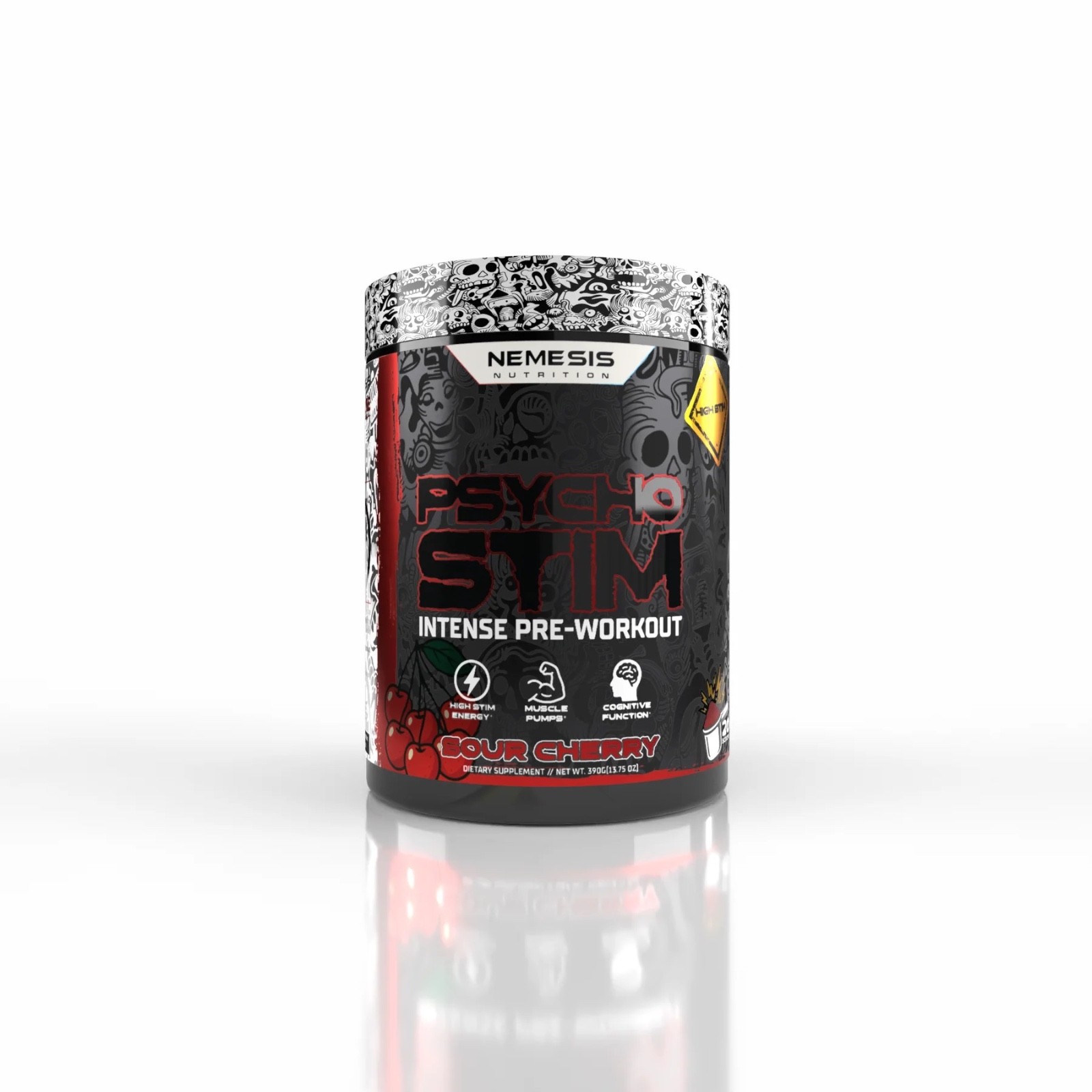 THE PSYCHO BUNDLE of 2 Items 1 High Stim and 1 Non Stim Pump Pre-Workouts
