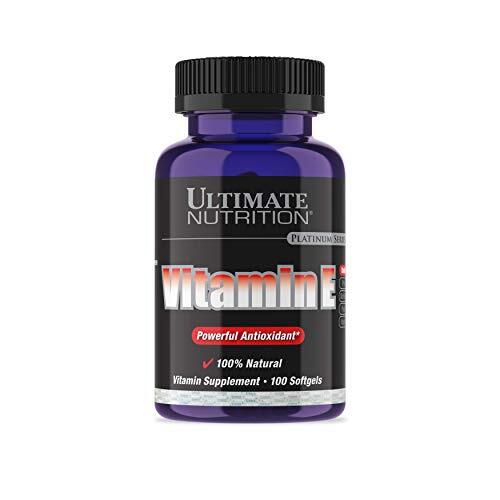 Ultimate Vitamin E 400 IU Soft Gels – Powerful Antioxidant – 100 Softgels