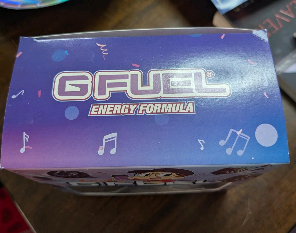 Gfuel Logic Bobby Boysenberry Collectors Box