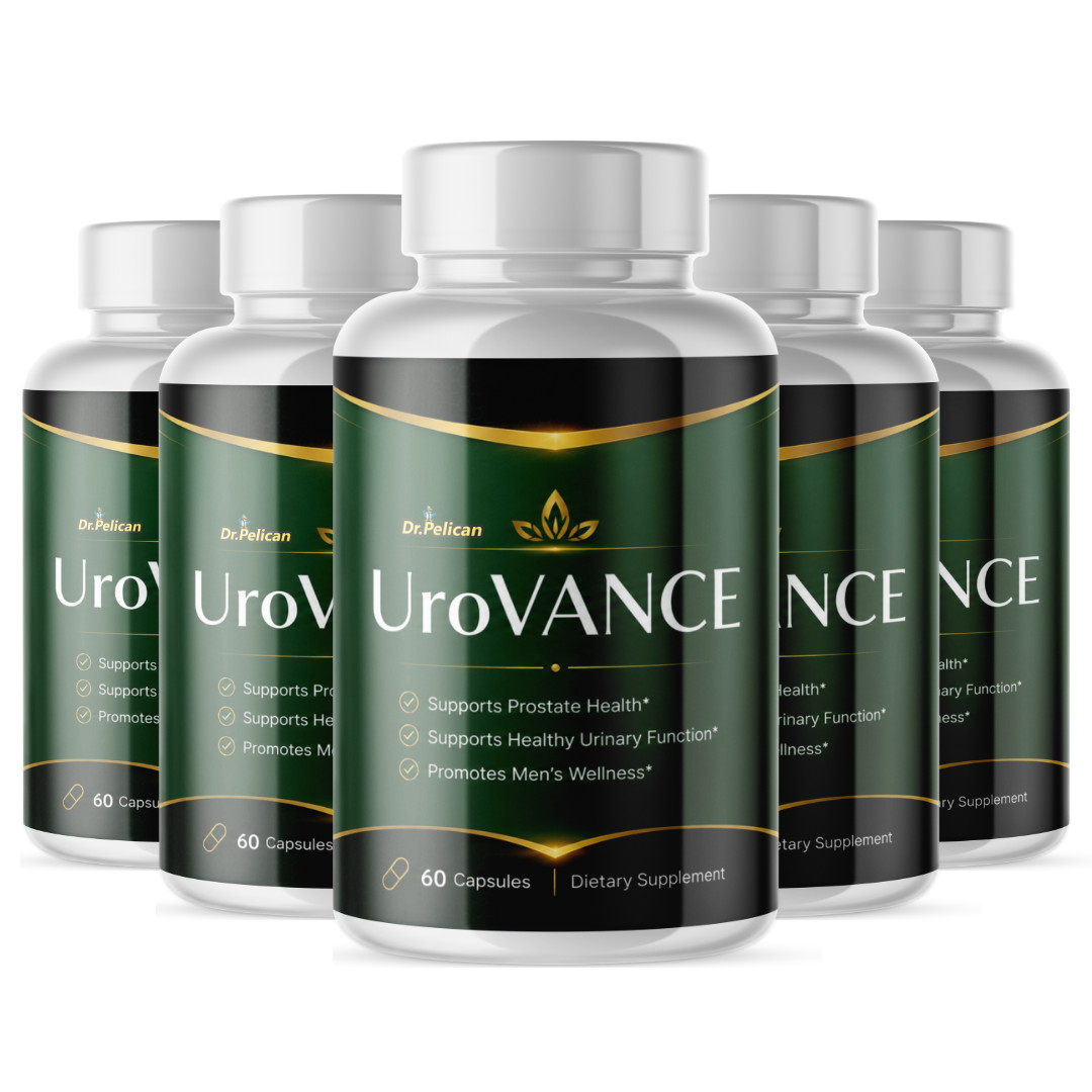 UroVANCE- Prostate Support- 5 Bottles- 300 Capsules