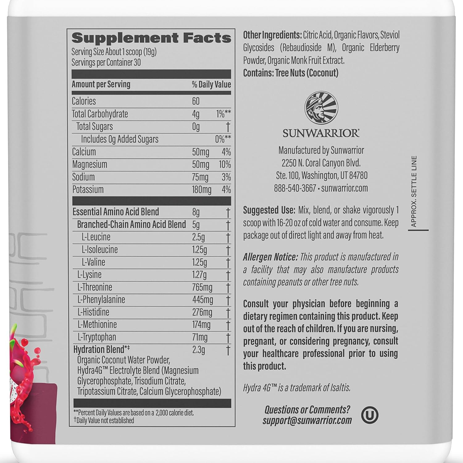 Amino Acids Amino Energy Powder Essential Amino Acids EAA | Muscle Repair Hyd…