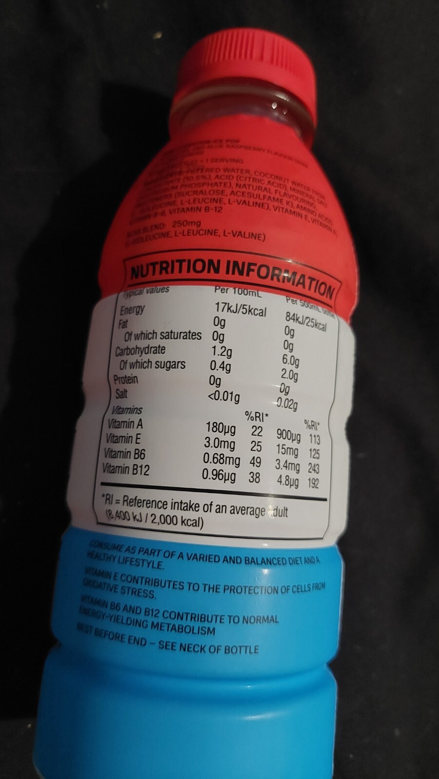 Prime hydration 500ml – Ice pop-