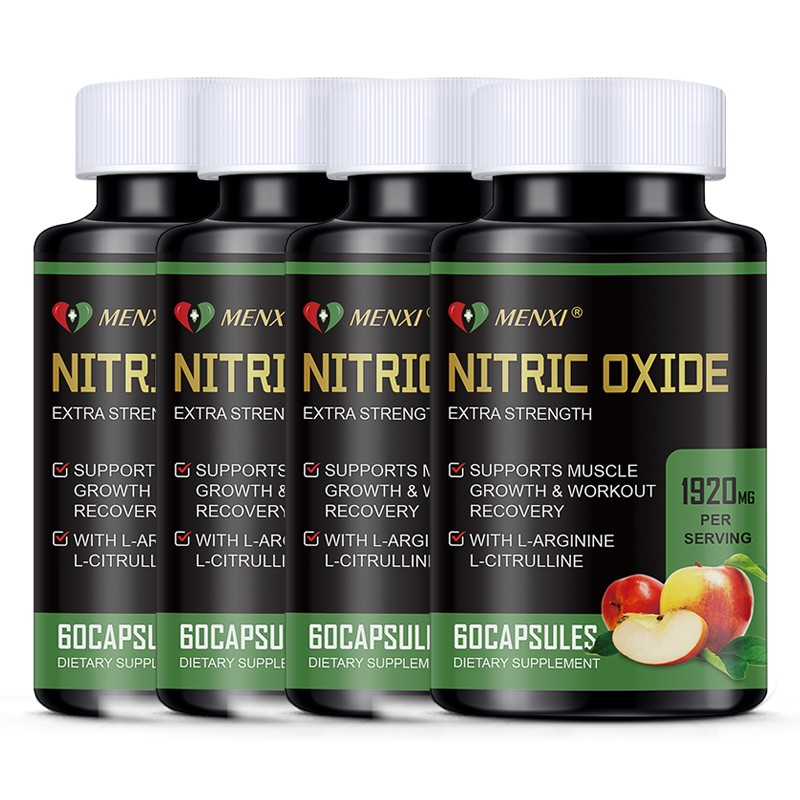 Nitric Oxide and Circulation Booster | L-Arginine, L-Citrulline | Extra Strength