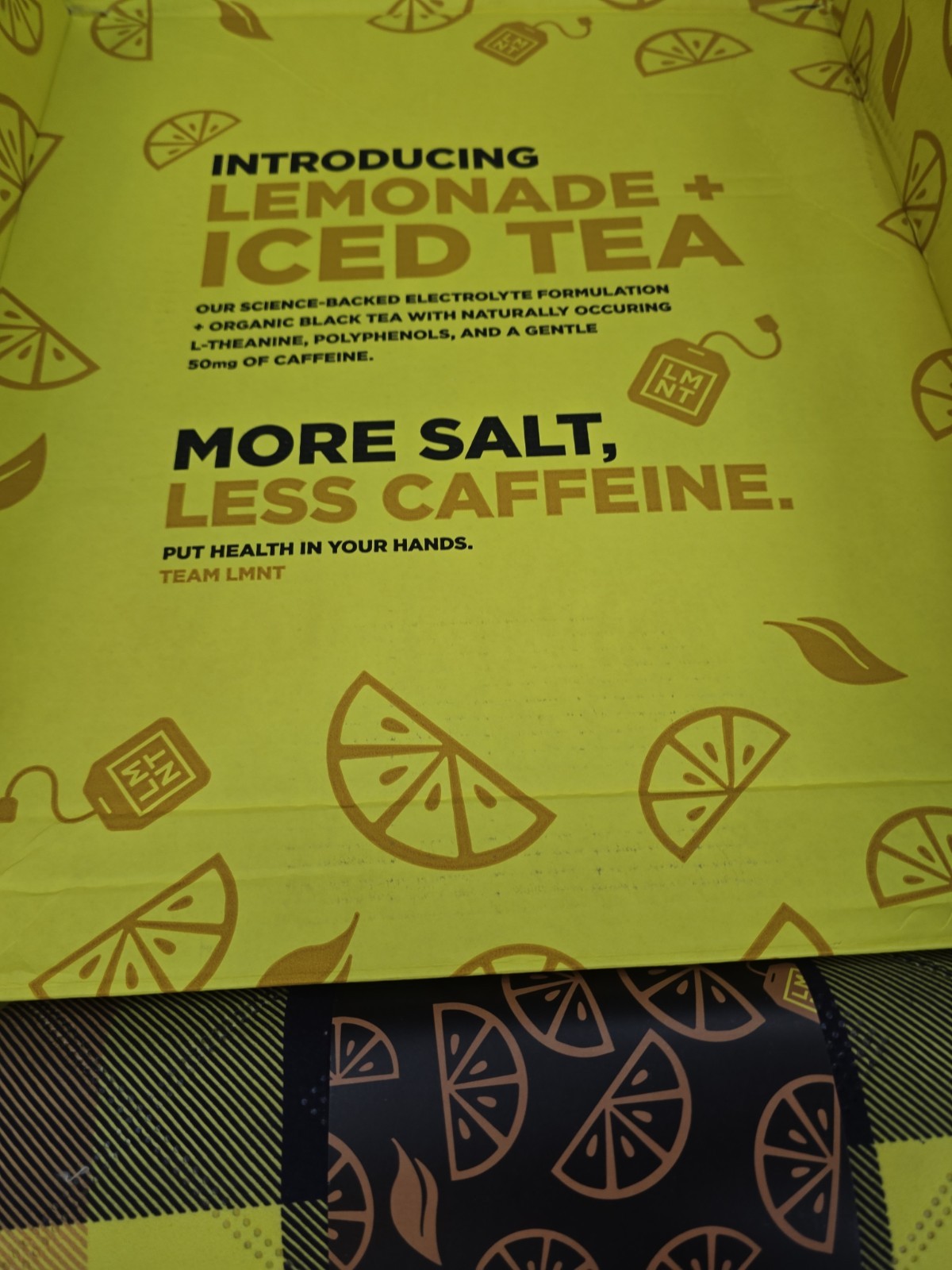 LMNT Lemonade + Iced Tea Kit: 2 Qt. Pitcher , Picnic Blanket, (4) Cups,