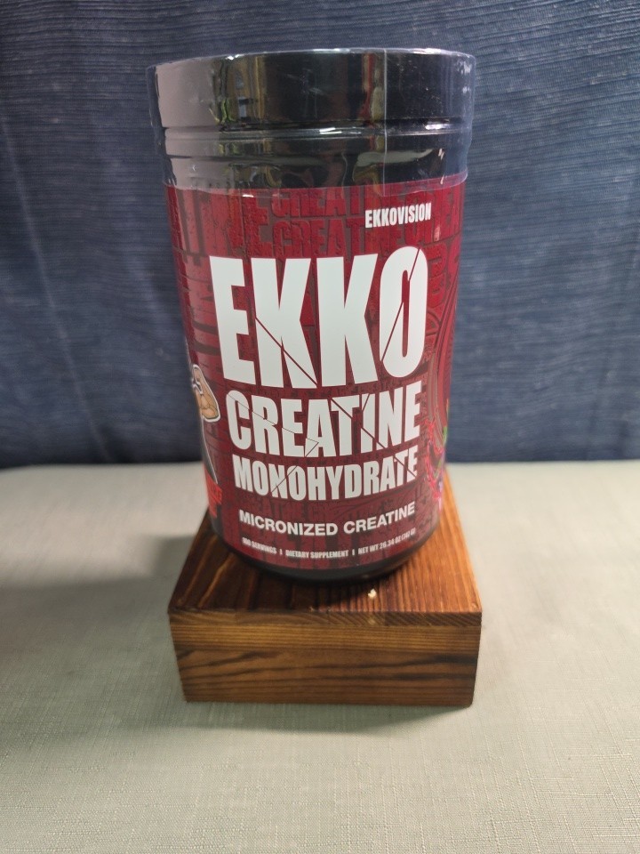 EKKOVISION EKKO Creatine Monohydrate Black Cherry 100 Servings 26.43 oz NEW…