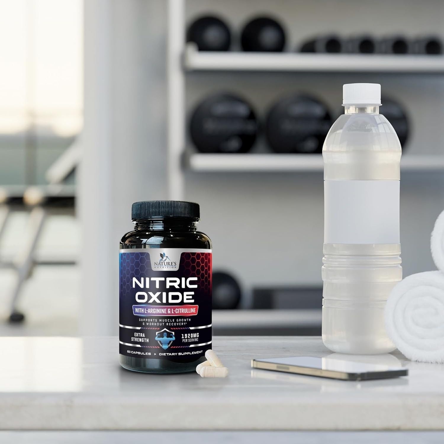Nitric Oxide Booster Extra Strength- L Arginine 3X Strength Nitric Oxide Support
