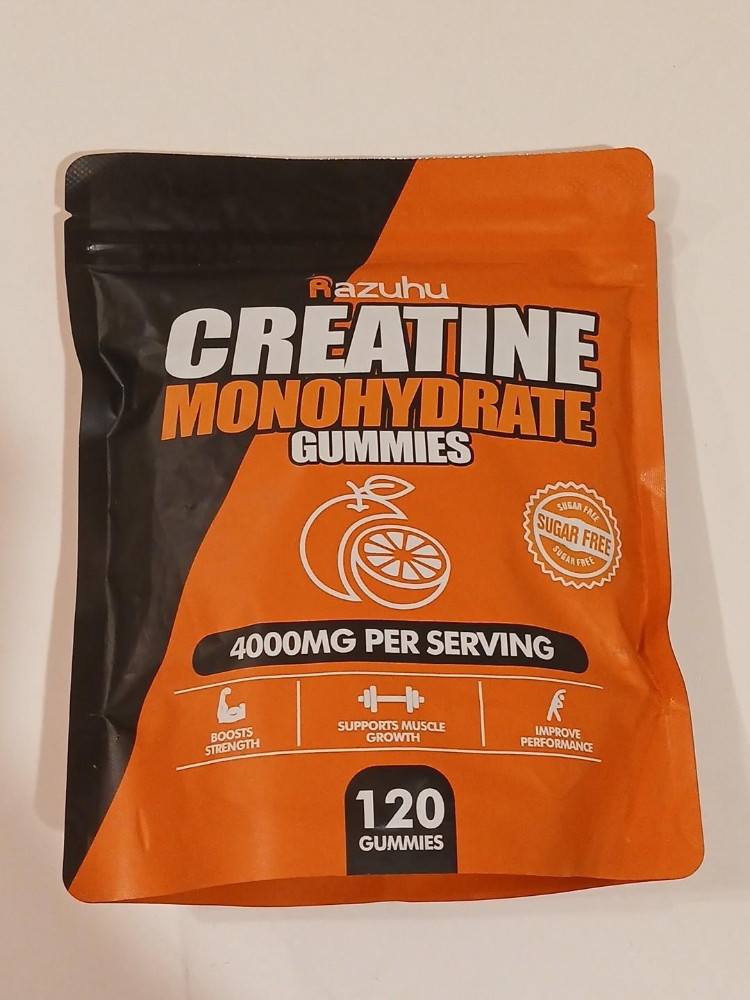 Razuhu Creatine Monohydrate Gummies – 120 Gummies