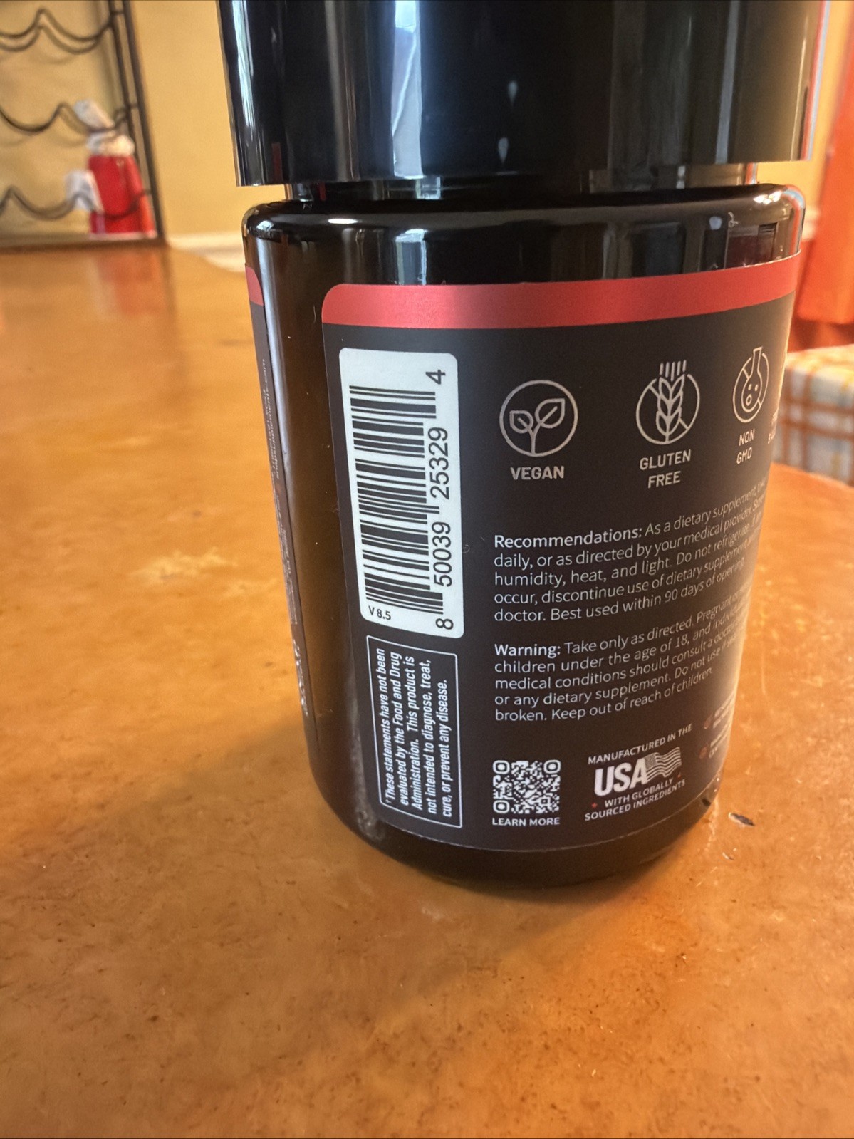 SNAP Nitric Oxide Booster – L-Arginine, L-Citrulline – 60 Capsules EXP 08/2028